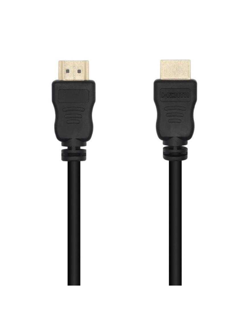 Cable HDMI 1.4 14+1 CCS Aisens A119-0528/ HDMI Macho - HDMI Macho/ 1m/ Negro