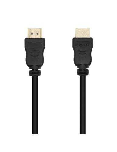 Cable HDMI 1.4 14+1 CCS Aisens A119-0528/ HDMI Macho - HDMI Macho/ 1m/ Negro