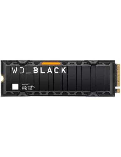 Disco SSD Western Digital WD Black SN850X 1TB/ M.2 2280 PCIe 4.0/ con Disipador de Calor/ Full Capacity