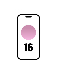 Smartphone Apple iPhone 16 128GB/ 6.1'/ 5G/ Rosa