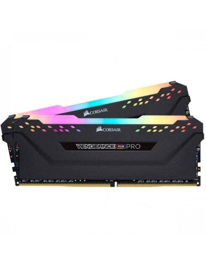 Memoria RAM Corsair Vengeance RGB Pro 2 x 16GB/ DDR4/ 2666MHz/ 1.35V/ CL16/ DIMM