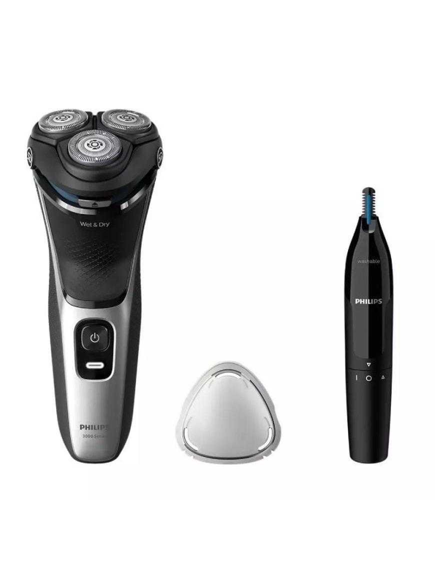 Afeitadora Philips Shaver Series 3000 S3143/02/ con Batería / 2 Accesorios