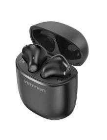 Auriculares Bluetooth Vention NBGB0 con estuche de carga/ Autonomía 7h/ Negros