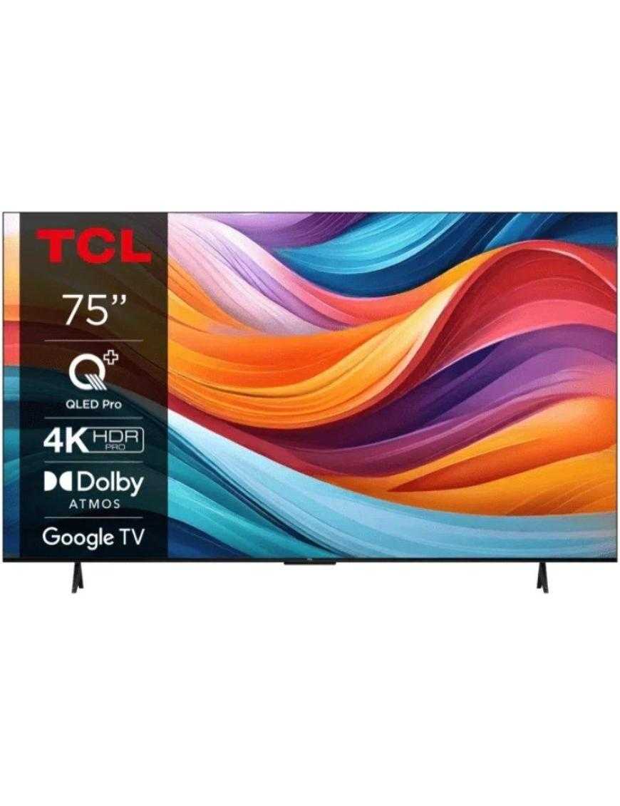 Televisor TCL QLED Pro 75T7B 75'/ Ultra HD 4K/ Smart TV/ WiFi