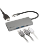 Docking USB Tipo-C NGS WonderDock4 Pro/ 2xUSB/ 1xUSB Tipo-C DP/ 1xHDMI