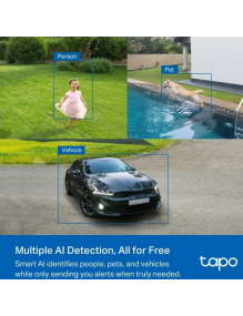 Cámaras de Videovigilancia TP-Link Tapo C425 KIT/ Visión Nocturna/ Control desde APP/ Incluye Panel Solar