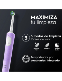 Cepillo Dental Braun Oral-B Vitality Pro/ Purpura