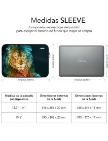 Funda Subblim Trendy Sleeve Neo Lion para Portátiles hasta 15.6'