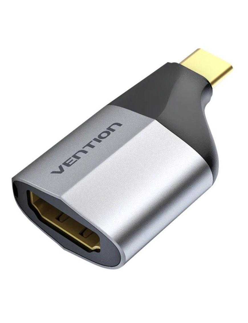 Adaptador USB Tipo-C Vention TCAH0/ USB Tipo-C Macho - HDMI Hembra