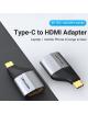 Adaptador USB Tipo-C Vention TCAH0/ USB Tipo-C Macho - HDMI Hembra