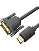 Cable Conversor Vention ABFBG/ DVI-D Macho - HDMI Macho/ 1.5m/ Negro