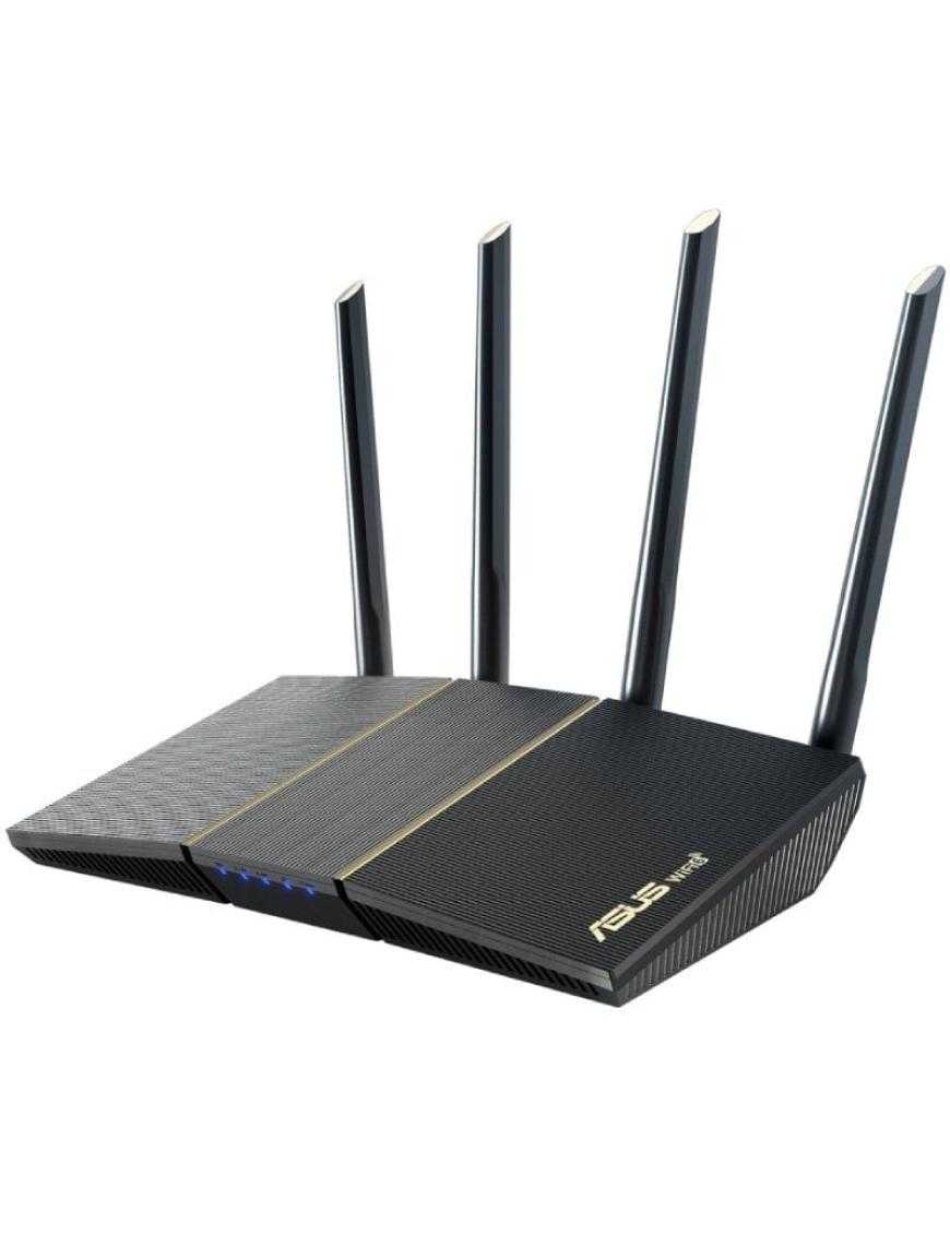 Router Gaming Inalámbrico Asus RT-AX57/ WiFi 6/ 3000Mbps/ 2.4GHz 5GHz/ 4 Antenas/ WiFi 802.11ax/ac/n/a/ - n/b/g