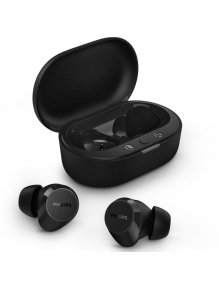 Auriculares Bluetooth Philips TAT1209 con estuche de carga/ Autonomía 6h/ Negros