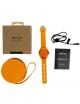 Smartwatch Forever Colorum CW-300/ Notificaciones/ Frecuencia Cardíaca/ Naranja