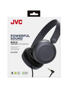 Auriculares JVC HA-S31M/ con Micrófono/ Jack 3.5/ Azules