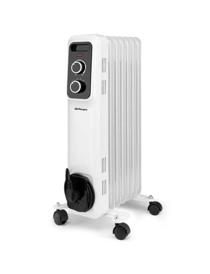 Radiador de Aceite Orbegozo RS 1500/ 3 Potencias/ 1500W/ 7 Elementos Caloríficos