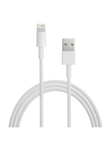 Cable USB Lightning Duracell USB5022W/ USB Macho - Lightning Macho/ 2m/ Blanco