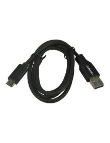 Cable USB 3.0 Tipo-C Duracell USB5031A/ USB Tipo-C Macho - USB Macho/ 1m/ Negro