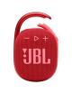 Altavoz con Bluetooth JBL Clip 4/ 5W/ 1.0/ Rojo