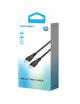 Cable USB Tipo-C Vention H27BF/ USB Tipo-C Macho - USB Tipo-C Macho/ 60W/ 480Mbps/ 1m/ Negro