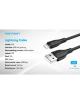 Cable USB 2.0 Lightning Vention H26BF/ Lightning Macho - USB Macho/ 10W/ 480Mbps/ 1m/ Negro