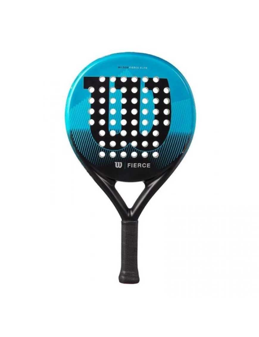 Pala de Pádel Wilson Fierce Elite 2/ Azul y Negro