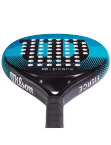 Pala de Pádel Wilson Fierce Elite 2/ Azul y Negro