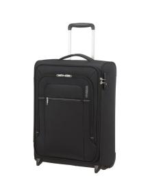 Maleta de Cabina American Tourister Crosstrack Upright 55cm/ 55x40x20cm/ 2 Ruedas/ Negra y Gris