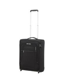 Maleta de Cabina American Tourister Crosstrack Upright 55cm/ 55x40x20cm/ 2 Ruedas/ Negra y Gris