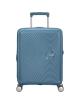 Maleta de Cabina American Tourister SoundBox Spinner 55cm/ 55x40x20cm/ 4 Ruedas/ Azul Piedra