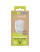 Cargador de Pared Muvit For Change MCACC0014/ 1xUSB Tipo-C/ 30W