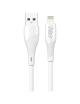 Cable USB 2.0 Lightning Myway MWUSC0021/ USB Macho - Lightning Macho/ 1m/ Blanco