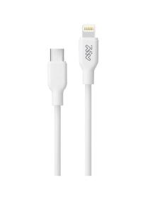 Cable USB 2.0 Tipo-C Lightning Myway MWUSC0023/ USB Tipo-C Macho - Lightning Macho/ 1m/ Blanco