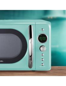 Microondas Grunkel Vintage MW-20AZUL/ 700W/ Capacidad 20L/ Verde