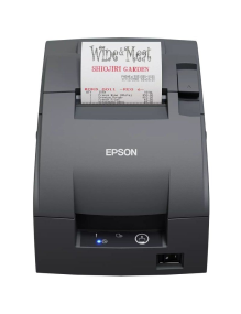 Impresora de Tickets Epson TM-U220IIB/ Ancho papel 76mm/ USB/ Negra