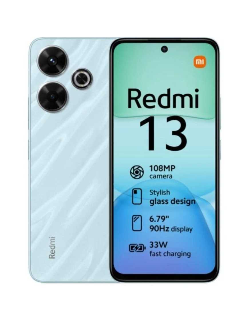 Smartphone Xiaomi Redmi 13 6GB/ 128GB/ 6.79'/ Azul Océano