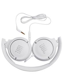 Auriculares JBL Tune 500/ con Micrófono/ Jack 3.5/ Blancos