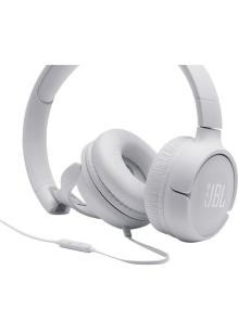 Auriculares JBL Tune 500/ con Micrófono/ Jack 3.5/ Blancos