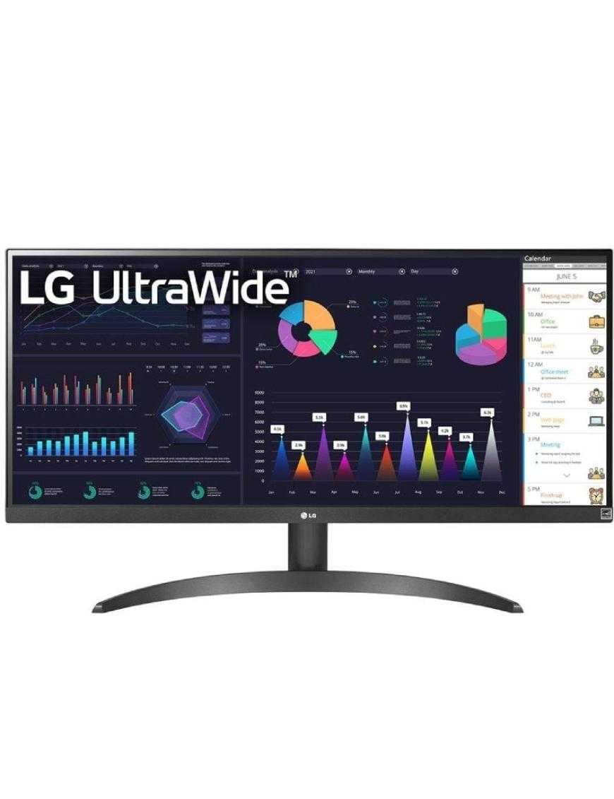 Monitor Profesional Ultrapanorámico LG 29WQ500-B 29'/ WFHD/ Negro