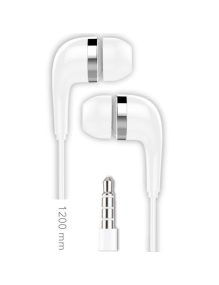 Pack 10 Auriculares Intrauditivos Tech One TEC2955/ con Micrófono/ Jack 3.5/ Blancos