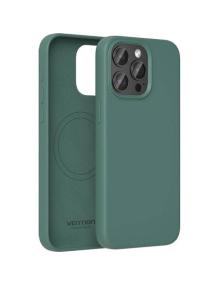 Funda Silicona con Magsafe Vention KUDG0-10/ Compatible con iPhone 13/ Verde