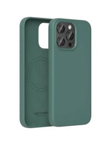 Funda Silicona con Magsafe Vention KUFG0-30/ Compatible con iPhone 15 Pro/ Verde Ciprés