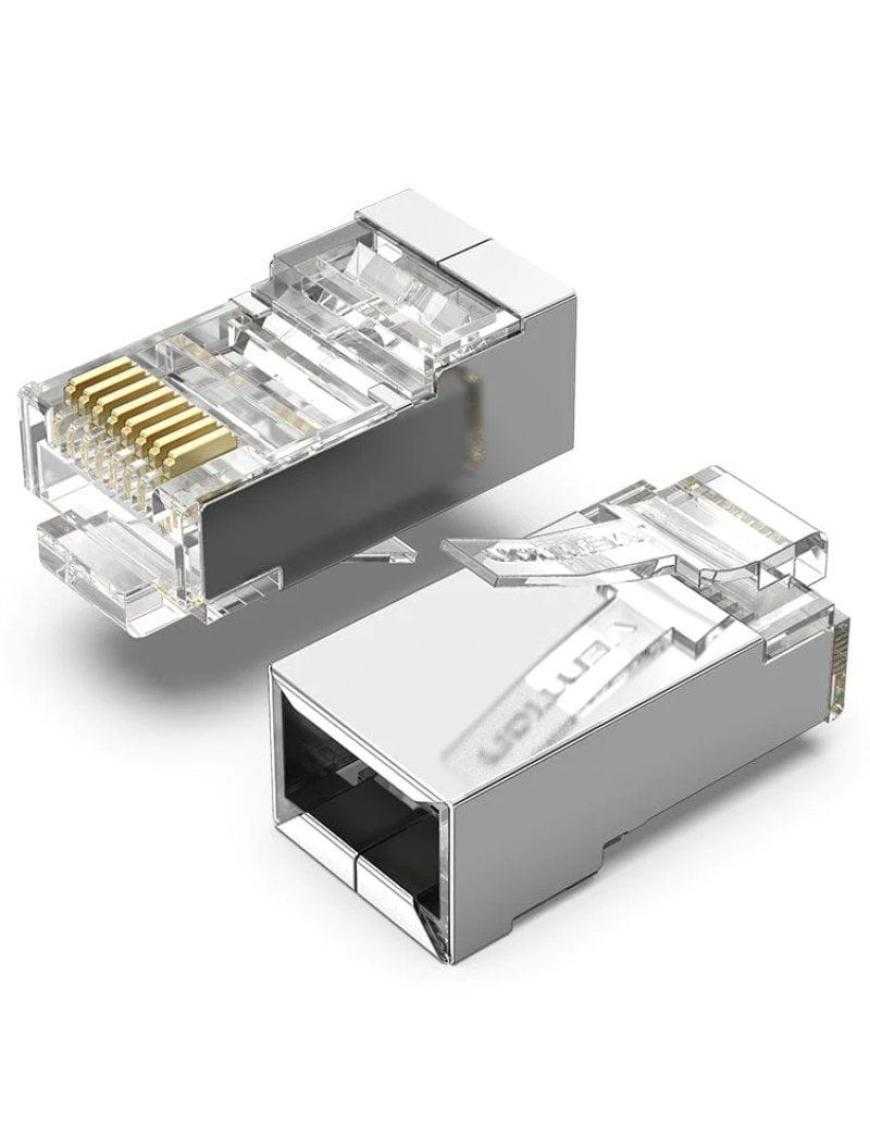 Conector RJ45 IDCR0-10/ Cat.6 FTP/ 10 uds