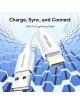 Cable USB 2.0 Lightning Vention LAIWF/ USB Macho - Lightning Macho/ 480Mbps/ 1m/ Blanco