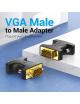 Adaptador Vention DDEB0/ VGA Macho - VGA Macho