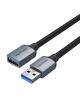 Cable Alargador USB 3.0 Vention CBLHF/ USB Macho - USB Hembra/ 5Gbps/ 1m/ Gris