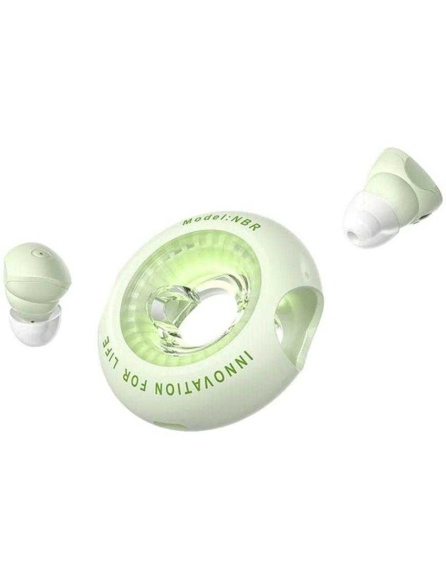 Auriculares Bluetooth Vention NBRG0 con estuche de carga/ Autonomía 20h/ Verdes