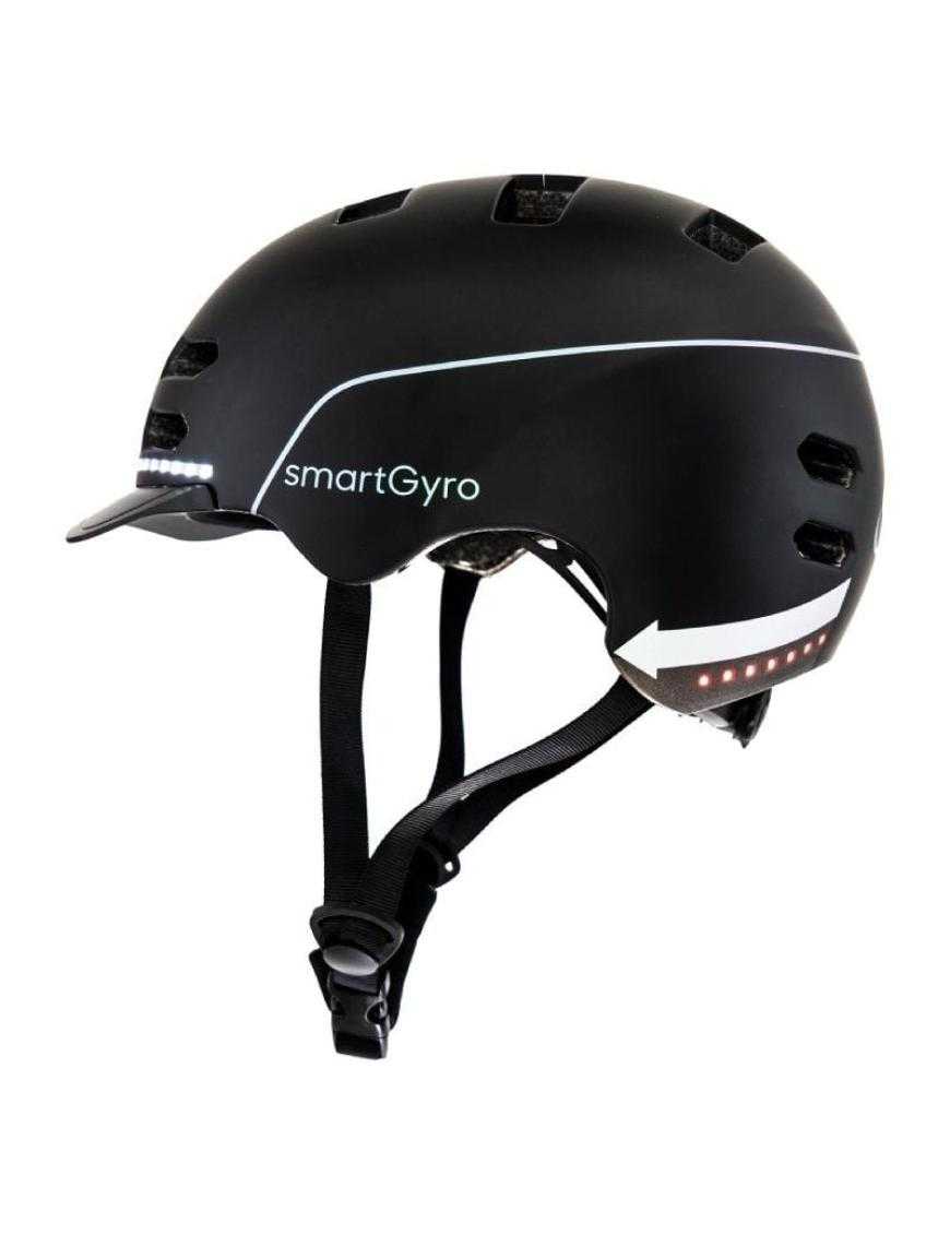 Casco para Adulto SmartGyro Helmet/ Tamaño L/ Negro