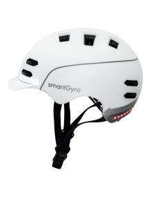 Casco para Adulto SmartGyro Helmet/ Tamaño L/ Blanco