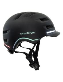 Casco para Adulto SmartGyro Helmet Pro/ Tamaño L/ Negro